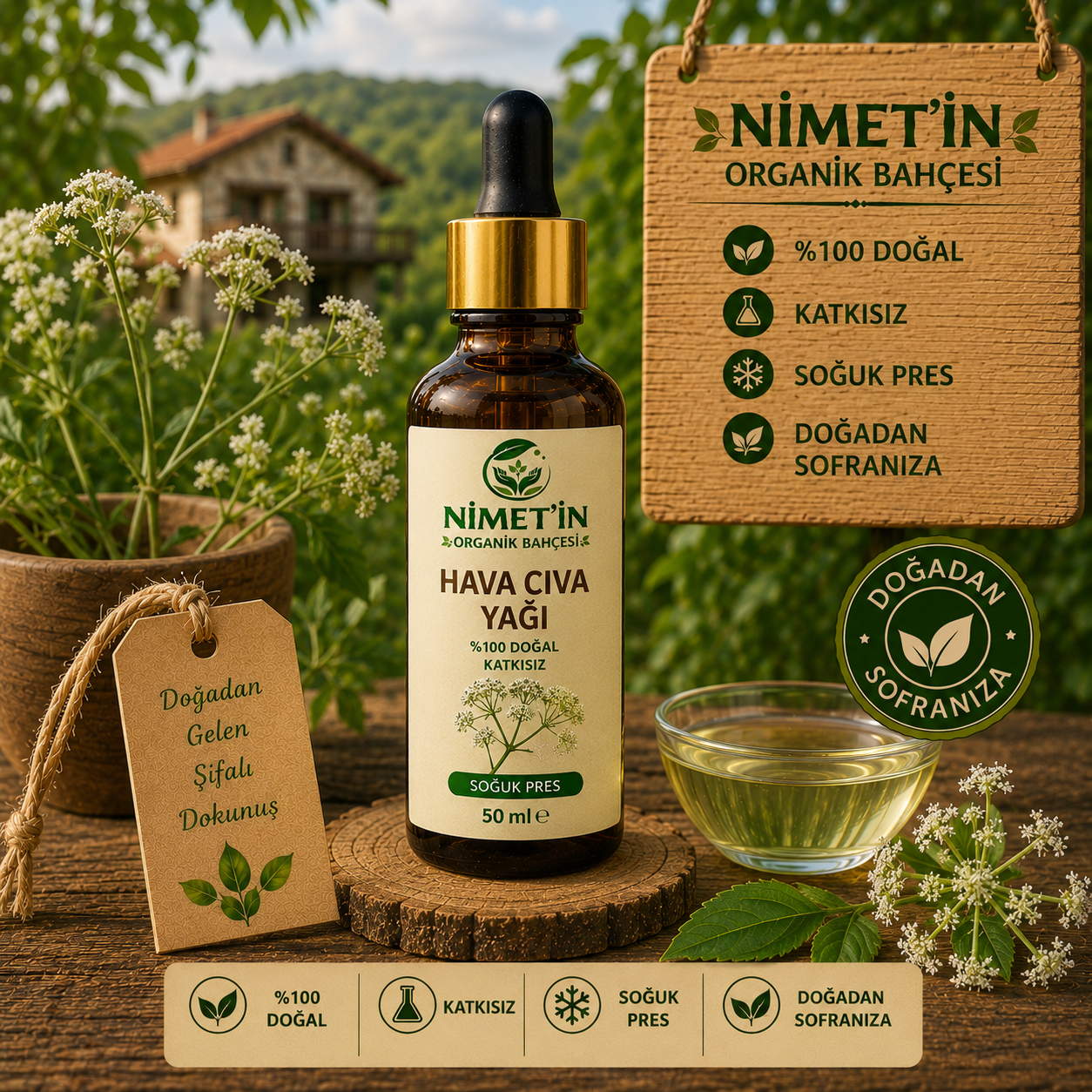 Hava Cıva Yağı 50 ml